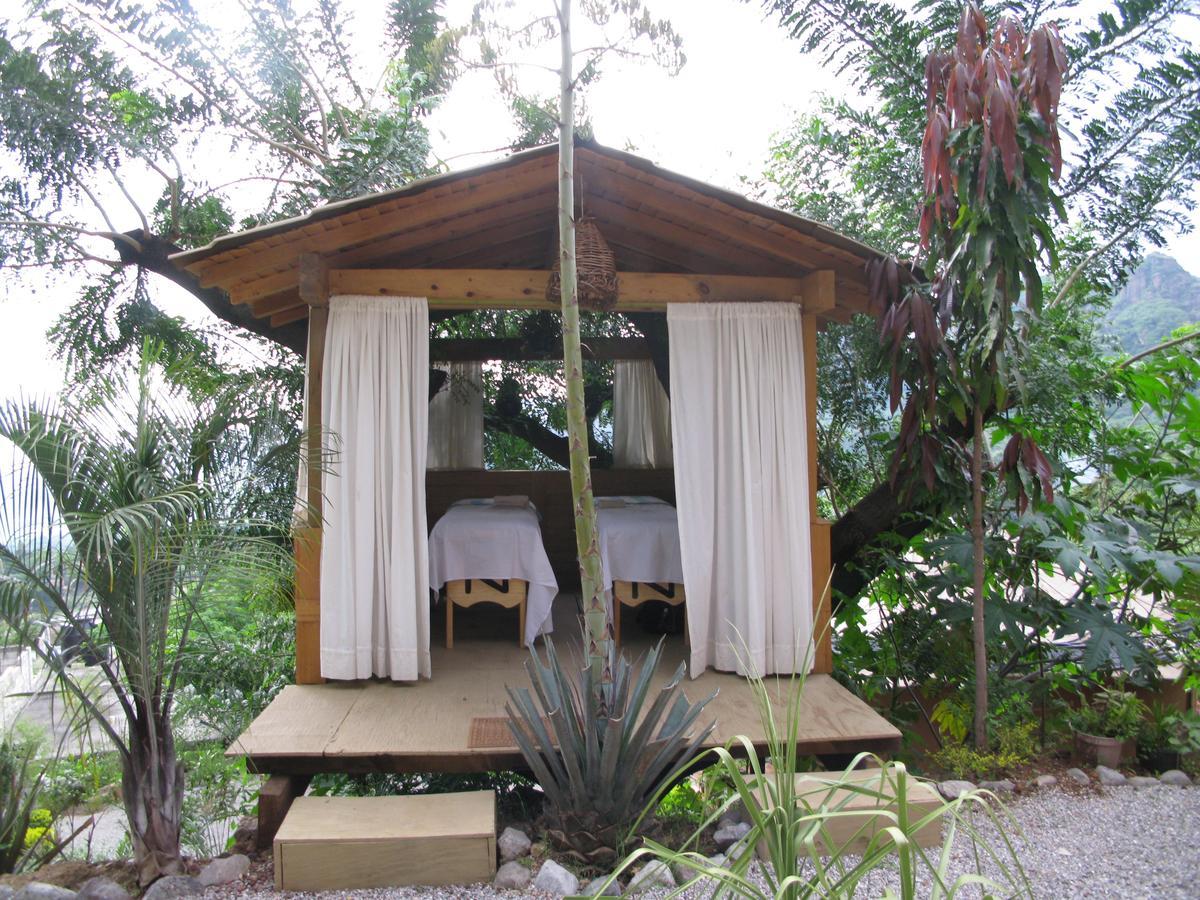 Cabanas El Nido De La Huilota Hotel เตโปซตลัน ภายนอก รูปภาพ